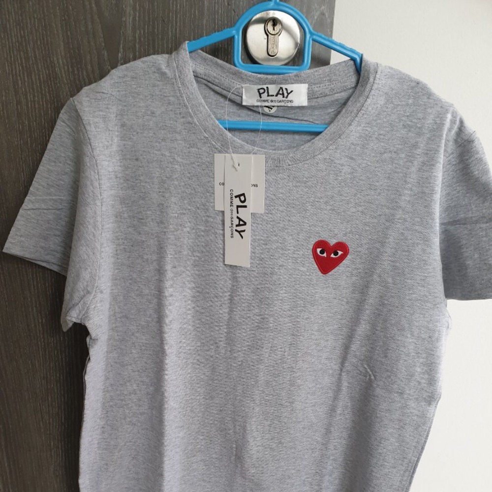 CDG Small Heart Logo Tee